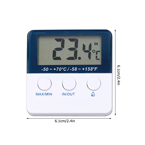 2 u 1 Digitalni displej termometar higrometar ℃ / ℉ Mod Monitor unutrašnje vlažnosti merač temperature vlažnosti za staklenike, baštu, ormar