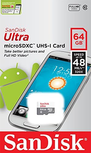 SanDisk Ultra 64 GB Micro SDHC / Micro SDXC UHS-I kartica do 48MB / s