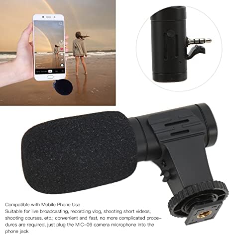 Mikrofon kamere VBestlife, univerzalni mini mikrofon za mobilni telefon 3,5 mm, kamera kamere za