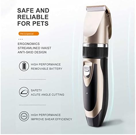 HOUKAI profesionalne životinje brijač električni rezač za kućne ljubimce trimer za kosu šišanje šišanje za pse