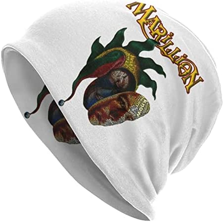 Johnjmax Marillion Market Square Heroes Knit Hat Slouchy Beanie Hat Skull Cap Zima topli plemen za unisex