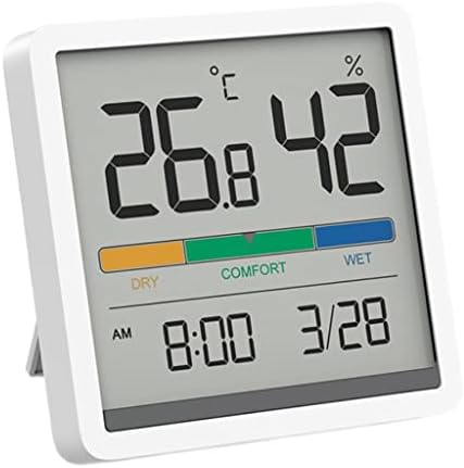 LUVADU ZCX Digitalni unutrašnji termometar termometri za sobu unutrašnji, tačan higrometar mjerač vlažnosti,