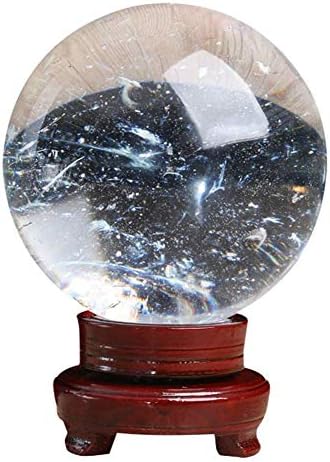 Liushi bijela kristalna kugla za ukrašavanje energije za kristalno ozdravljenje, meditaciju, skakanje,