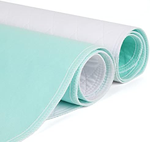 Coolshields vodootporna podloga za krevet periva 34 x 52, podloga za krevet za inkontinenciju sa 8 šoljica upijanja, za starije, decu i kućne ljubimce[Oeko-Tex sertifikat]