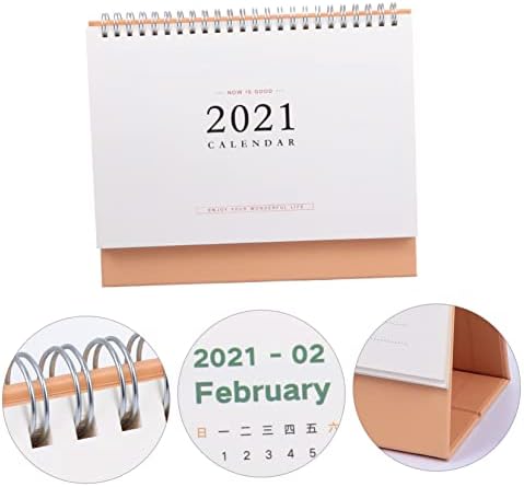 Operilacx 1pc 2021 2021 Kalendar Stolni kalendar Kalendar Kalendar Kalendar Calandar Easel Calendar 2021 Kineska