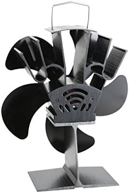 BATRC LYNLYN 5-oštrice ventilator za kamin sa toplotnim napajanjem cirkuliše toplo grijani zrak Eco štednjak