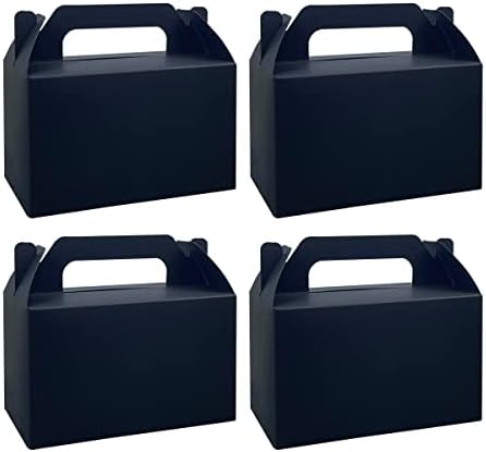 Tsihaoegn crna bombona poklon kutija 25 pakovanje 3, 5X6X3, 5inches sklopiva kutija poklon kutija za božićnu