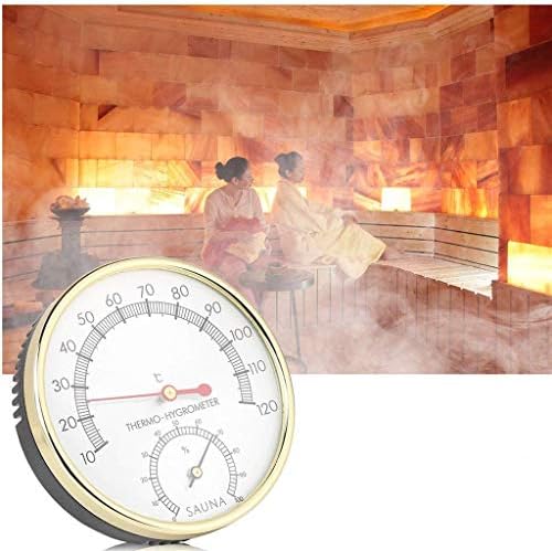 Wdbby sauna Higrotermografski termometar higrometar dodatak za saunu za kuće kancelarije radionice