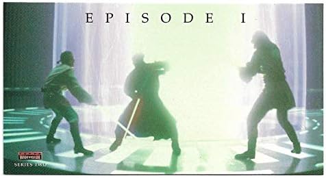 1999 TOPPS Star Wars Episode 1 Trgovinska kartica Phantom Menace 2 Kompletne kartice kompletne sa širokopožljivim