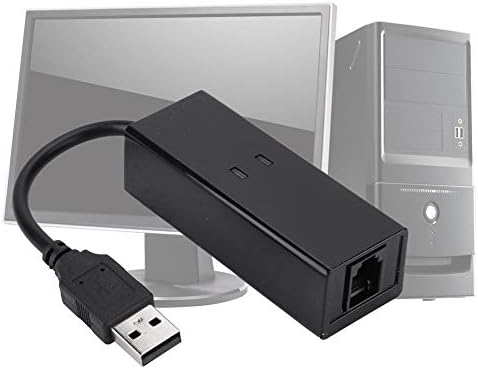 56k USB Modem eksterni RJ11 na USB Adapter, V. 92 Dial Up Fax Modem multifunkcionalni modem podataka za 64Bit WIN10 / WIN8.1 / WIN8 / WIN7