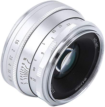 Objektiv kamere, 35 Mm F1.6 ručno fokusiranje Poluokvir kamere bez ogledala sa M4 / 3 nosačem, za Olympus