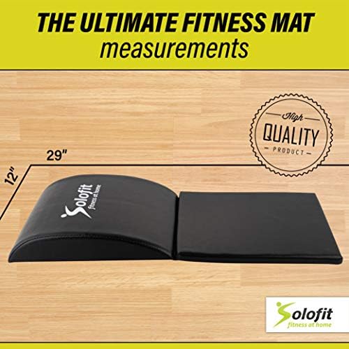 Solofit ab Exercise Mat-abdominalni, Sit Up & amp; Core Trainer Pad za cijeli raspon pokreta Ab Workout-pruža