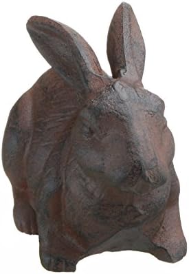 Puna Bašta za zečeve od livenog gvožđa figura iznutra