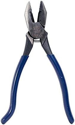 Klein Tools D213-9st kliješta za željezare visoke poluge, uvijte i izrežite meku žarenu žicu za kravatu, ručku
