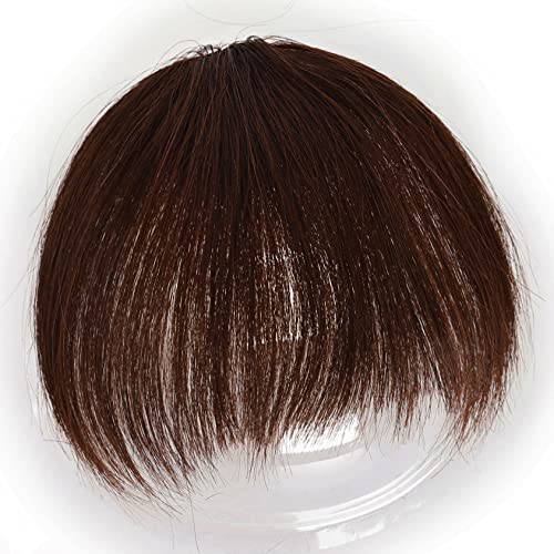 Clip in Bangs ekstenzije za ljudsku kosu Clip On Fringe Bangs ravne šiške za žene Bangs Hairpiece