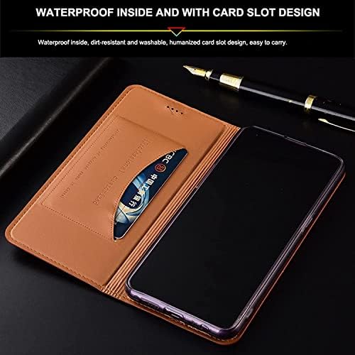 EKESA torbica za novčanik za iPhone 14 Pro Max, luksuzna originalna koža magnetna Flip Case držač kartice stoji sa TPU zaštitnim poklopcem za telefon za iPhone 14 Pro Max