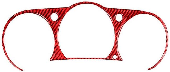 Toworldit crveni ugljični vlakni unutarnji pribor Naljepnica na instrumentnoj ploči naljepnica naljepnica Kompatibilna s Nissan 350Z 2006-2009