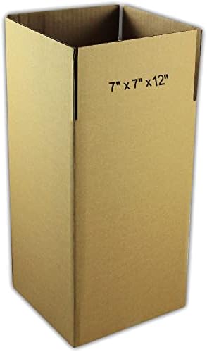 15 EcoSwift 7x7x12 valovita kartonska kutija za pakovanje poštanska kutija za premještanje kartona 7 x 7 x 12