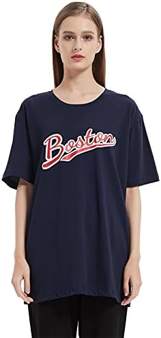 Muška Grad Klasični Bejzbol Ekipa Vrat Tee T-Shirt