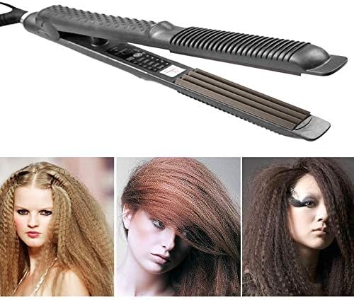 ZLXDP Profesionalno valovito željezo za kosu lepršave kose valovite prekršeni valovi za damu ispravljanje kose