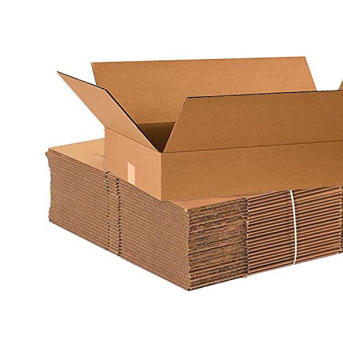 AVIDITI kutije za otpremu ravne 24 D x 14 Š x 4 V, 25-pakovanje | valovita kartonska kutija za pakovanje, selidbu