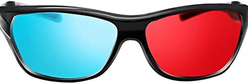 UKD pulabo crveno plava/cijan 3d plastične naočare za višekratnu upotrebu za 3d film odgovaraju divnom kvalitetu