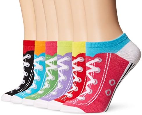 K. Bell čarape ženske 6 par paket zabava Pop kulture Funny novost nizak rez ne Show čarape