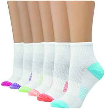 Hanes ženske ženske 6-par laganih prozračnih ventilacijskih čarapa