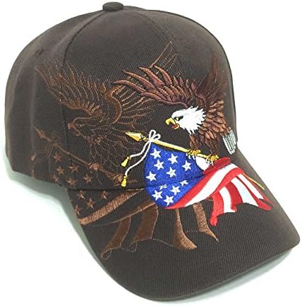 Patriotska američka zastava crvena bijela plava zvijezda Flying Birds bejzbol kapa šešir USA 3d