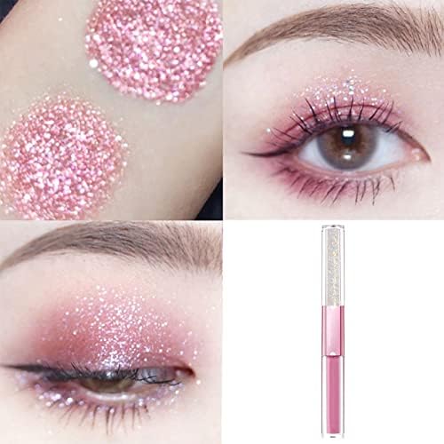 Svjetlucavo Sjenilo S Dvostrukom Glavom Liquid Glitter Glitter Highlighter Searlescent Brighten