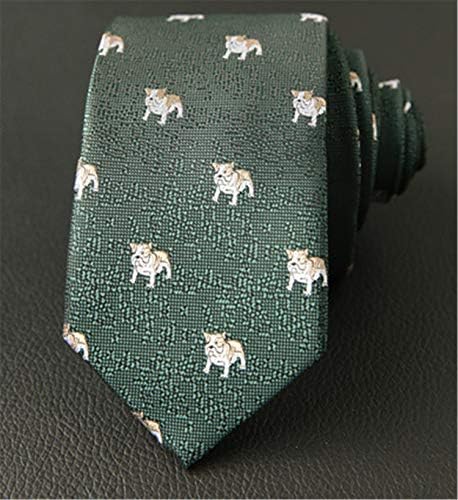 Andongnywell kravate sa uzorcima životinja životinjske kravate tkane poliesterske kravate za