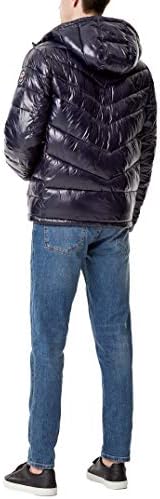 Tommy Hilfiger Muška jakna za quevron quevron napeta na kapuljaču