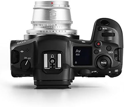 TTArtisan 35mm F1.4 APS-C sočivo za ručno fokusiranje kompatibilno sa Canon RF fotoaparatima R7, R10 APS-C Model EOS R, RP, R5, R6