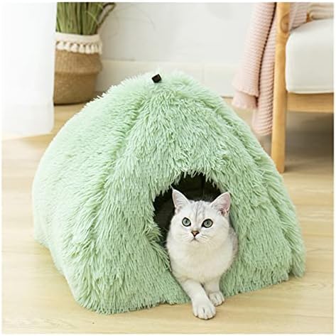 WZHSDKL plišani krevet za mačke vrlo meka kuća za mačke jastuk za male pse jastuk za kućne ljubimce Ležaljka