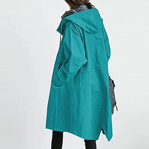 s kapuljačom čvrsti džepni kaput ženski prevelizirani zimski kardigan s dugim rukavima u slobodno