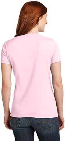 Hanes ženska nano-V-izrez majica blijedo ružičasti medij
