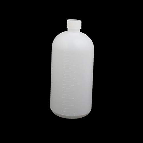 X-dree 5pcs 1L HDPE plastični bijeli uski ušće tekući hemijski reagens uzorak uzorka za skladištenje kontejnera (5 UNIDS 1L HDPE PLÁSTICO BOCA Reactivo Químico Cosa reactivo Contelidor de Botellas de Mue