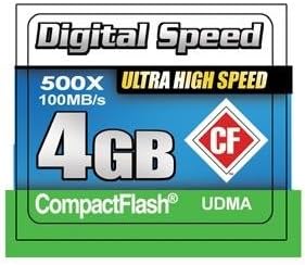 Digital Speed 4GB 500X Professional High Speed 100MB/s klasa memorijske kartice bez grešaka 10