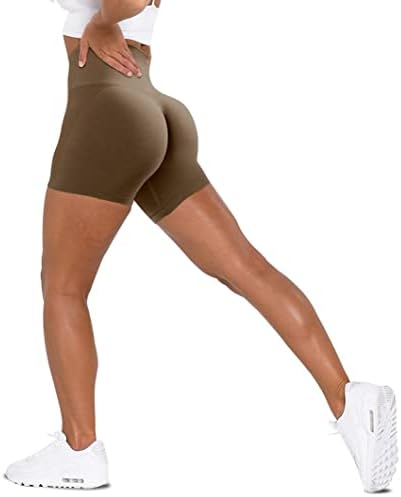 Konturousne šarene za vježbanje za žene visoki struk teretana biciklističke kratke hlače Tummy Control plijen