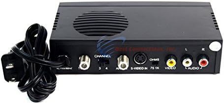 Univerzalni RF Modulator RCA Audio Video na koaksijalni koaksijalni F-tip sa S Video GTS-090-8