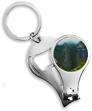 Jungle Valley Cliff Magla Forest Nail nipper prsten za ključeve ključeva za boce sa ključem Clipper