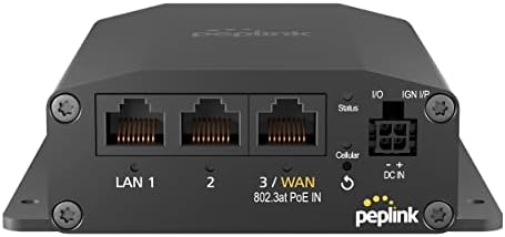 Peplink MAX BR1 Mini Core / Single Cellular Router sa redundantnim sim slota | Wi-Fi i GPS interfejs isključena | dizajniran za sigurnost | klasa 1 Division 2 Certified / MAX-BR1-MINI-LTE-US-T-m-PRM