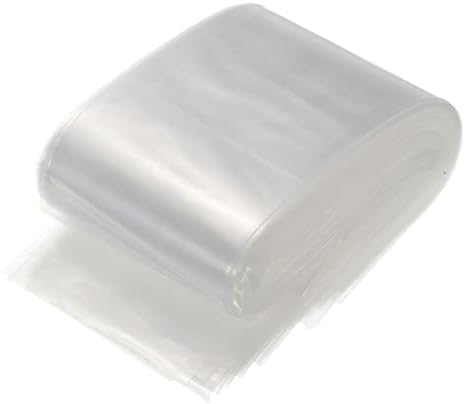 PATIKIL Clear Flat Open Poly torbe neljepljive pe plastične maloprodajne torbice 2 Mil 3x12 In za hardver, kolekcionarske