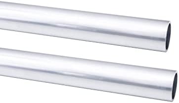 Tynulox 5/16 od | 6061 aluminijumske cijevi / 2kom × 10 L | bešavne Aluminijumske okrugle cijevi,metalne ravne cijevi za Diy, industriju, dekoraciju