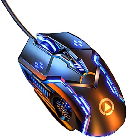 jinih - američki računarski miš, G5 žičani miš RGB pozadinsko osvetljenje Mute Računarska oprema ergonomski