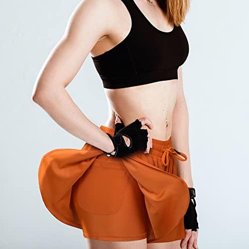 Univa 2-in-1 Tržišta za trčanje za žene visokog struka Spandex Biker Teretana joga Atletski kratke hlače