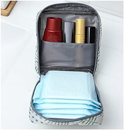 ZXLOYOS 2PCS sanitarne vrećice za pohranu sa salveta za menstruaciju teen jastučića, poliester