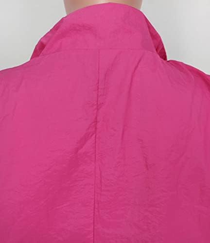 TENODU ženska boja blok 2 komada vjetrovitarnice dugih rukava zip prednji gornji jaknu elastične strupne hlače za trenerke