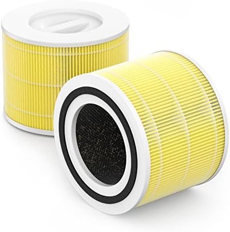 Core 300 zamjenski filteri kompatibilni sa LeVoit Air Purifier Core 300 i Core 300s, dio # Core 300-RF-PA, pakovanje od 4, žuto