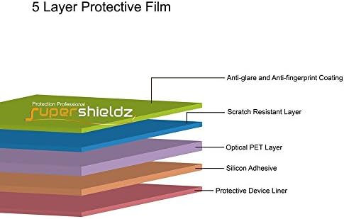 Supershieldz zaštitnik zaslona protiv zaslona protiv otiska i otiska prsta dizajniran za LG G Pad